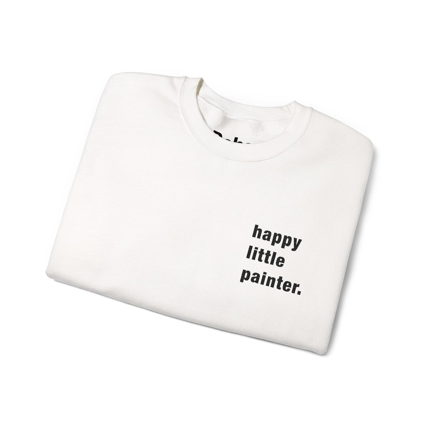 Happy Little Painter Crewneck Sweatshirt - Unisex Heavy Blend