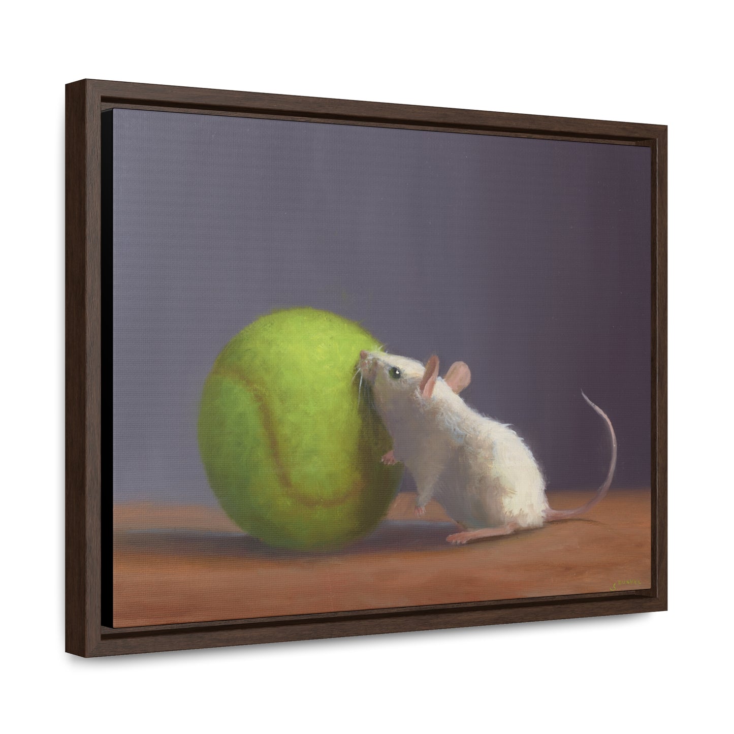 Stuart Dunkel: "Two Love" - Framed Canvas Reproduction