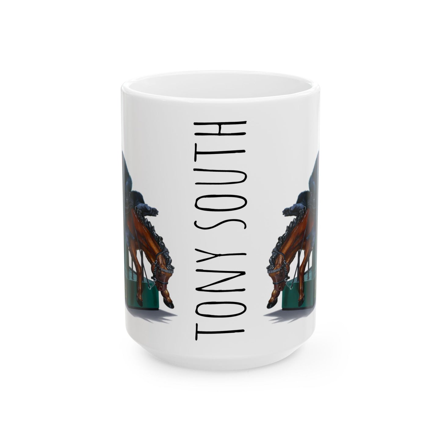 Tony South | Bronc Ceramic Art Mug (15oz)