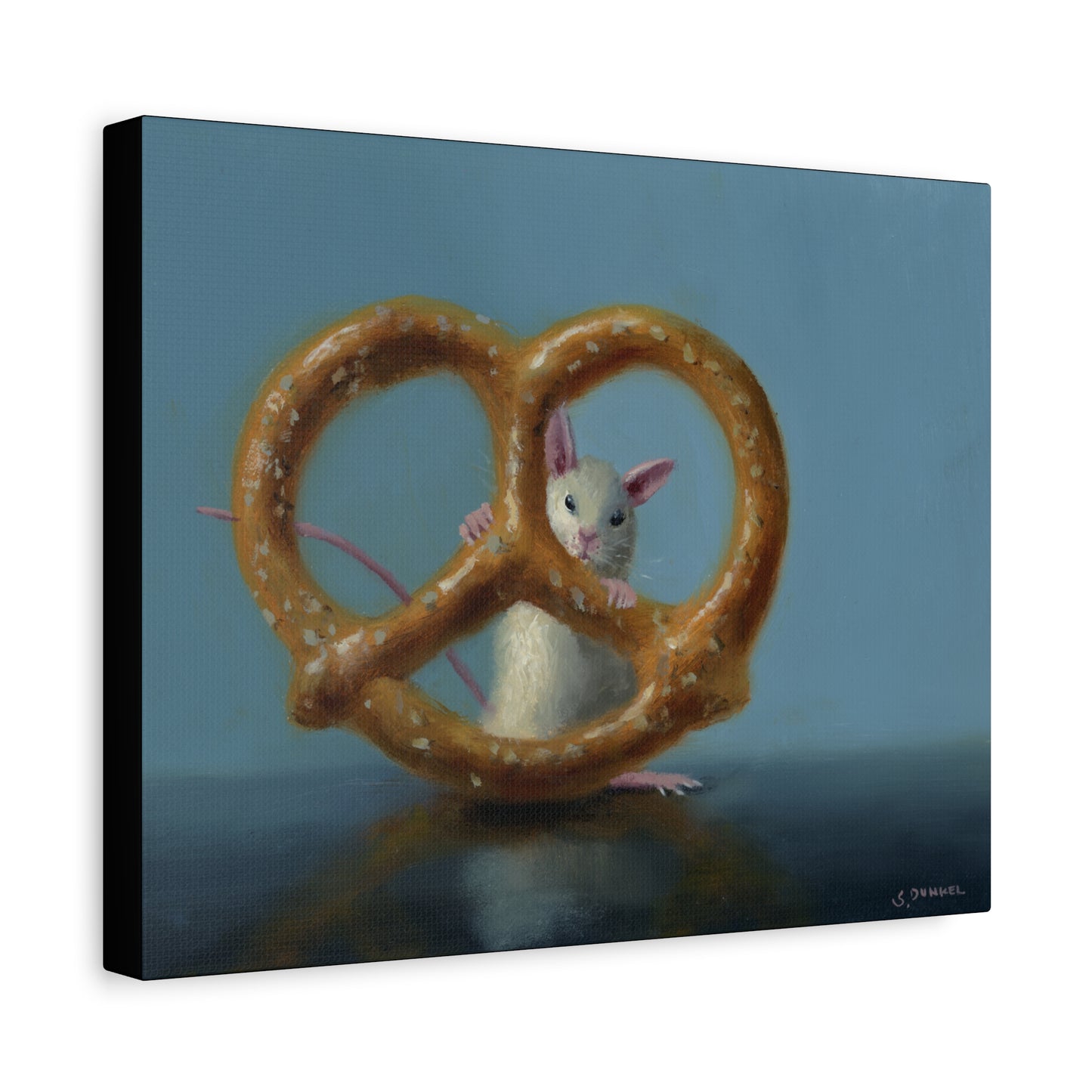 Stuart Dunkel: "Behind Bars" - Canvas Reproduction