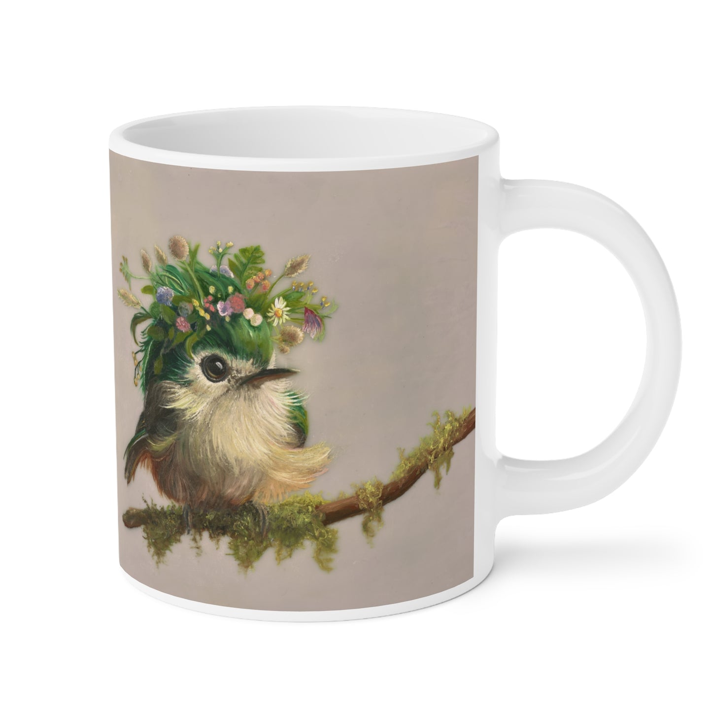 Carrie Goller: "Emerald" Ceramic Mug (11oz\15oz\20oz)
