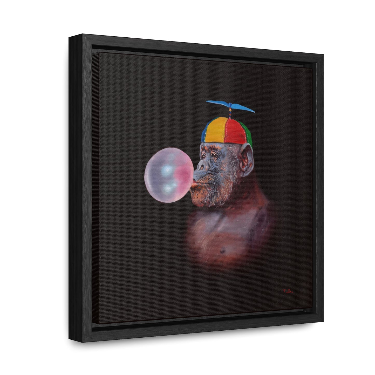 Tony South: "Inflate" - Framed Canvas Reproduction