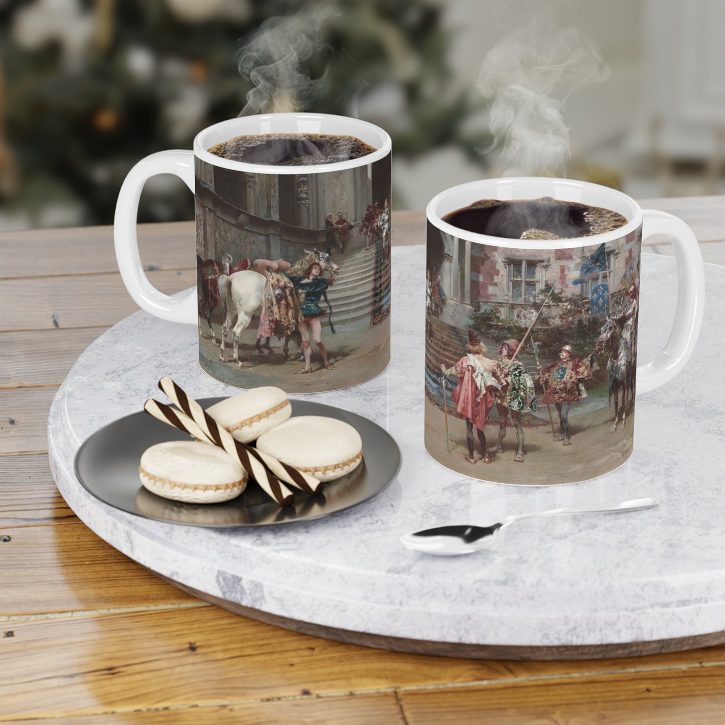 Ludovico Marchetti: "The Knight of Lily" Ceramic Mug (11oz\15oz\20oz)