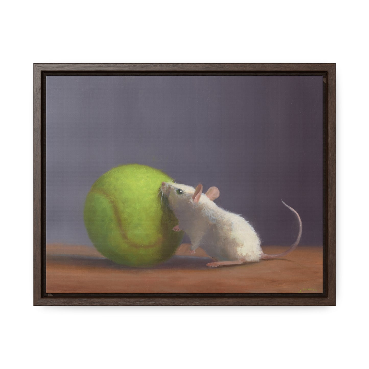 Stuart Dunkel: "Two Love" - Framed Canvas Reproduction