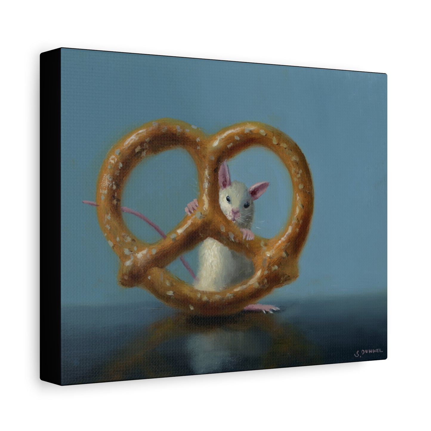 Stuart Dunkel: "Behind Bars" - Canvas Reproduction