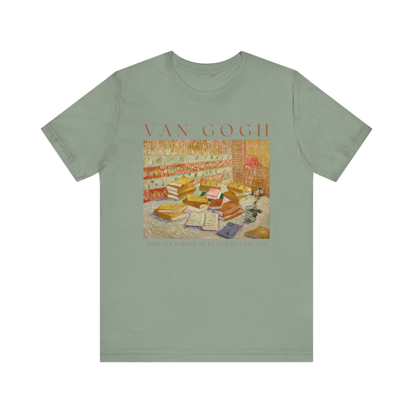 Vincent Van Gogh: "Romans Parisiens Les Livres Jaunes" Graphic T