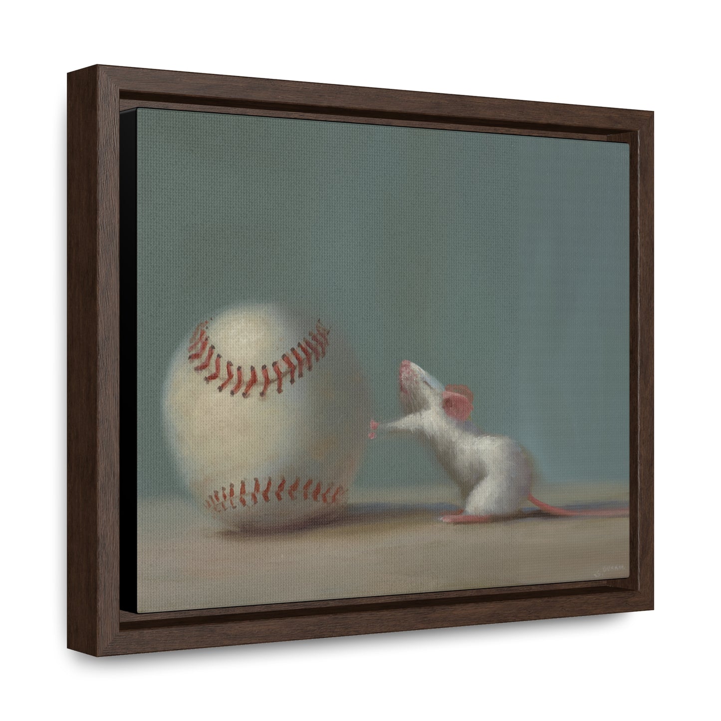 Stuart Dunkel: "Fair Play" - Framed Canvas Reproduction