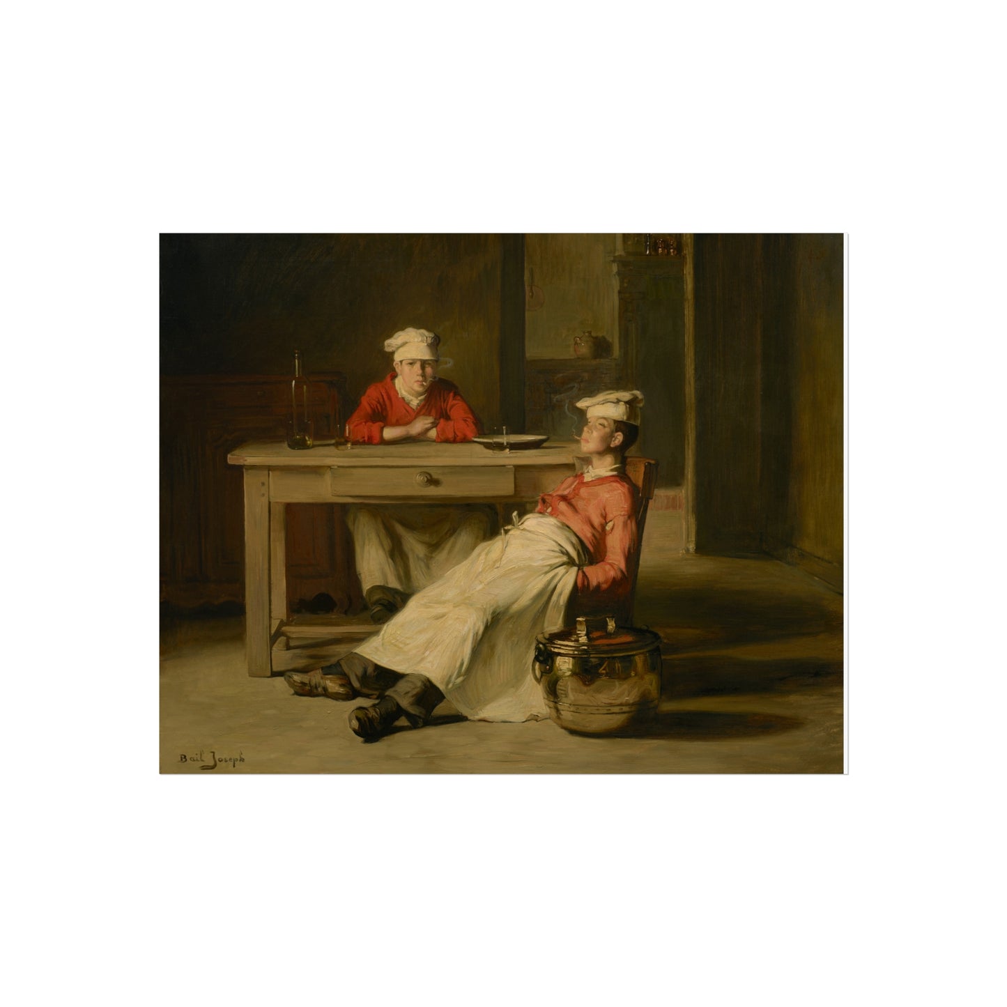 Joseph Bail: "Le repos" - Fine Art Posters