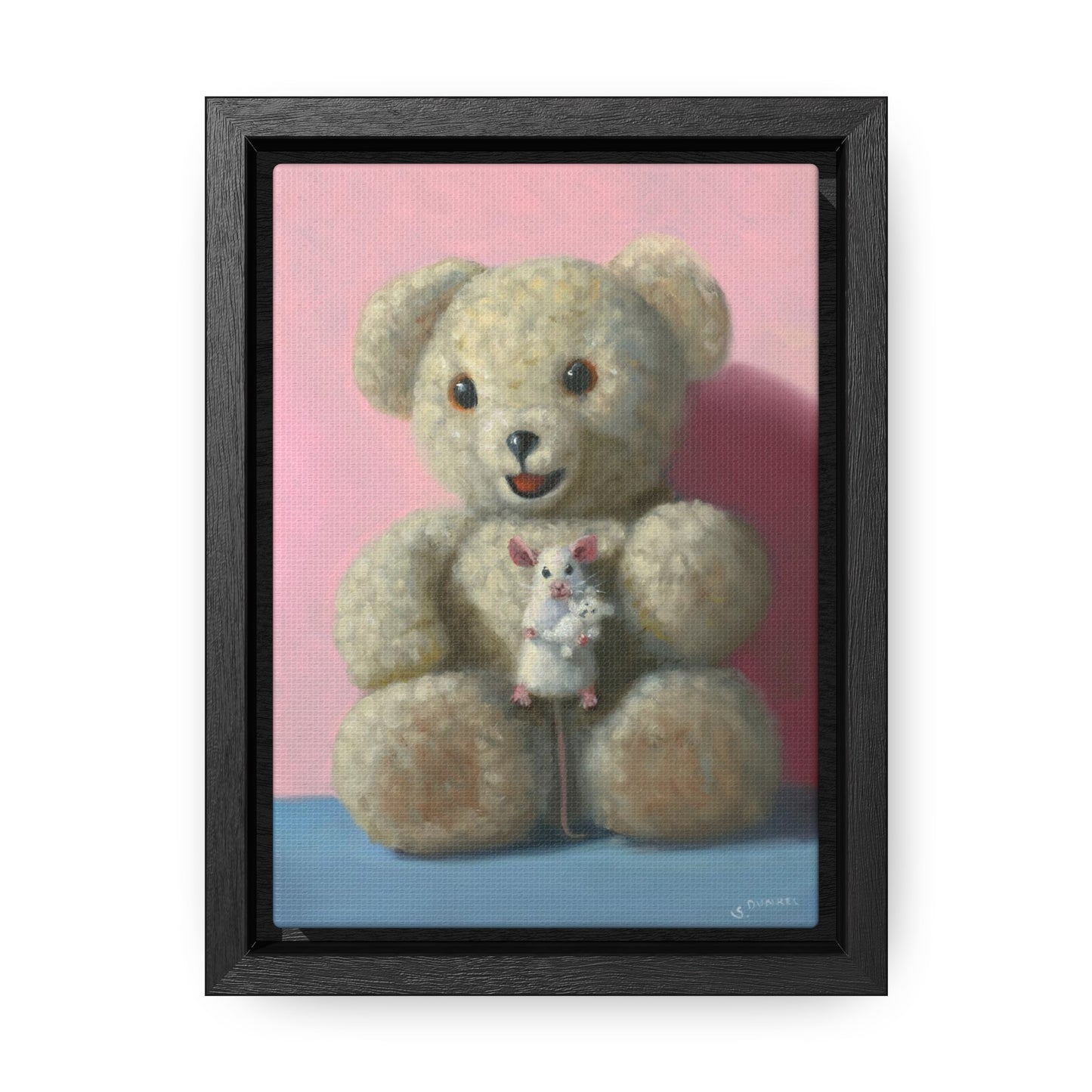 Stuart Dunkel: "Teddies" - Framed Canvas Reproduction