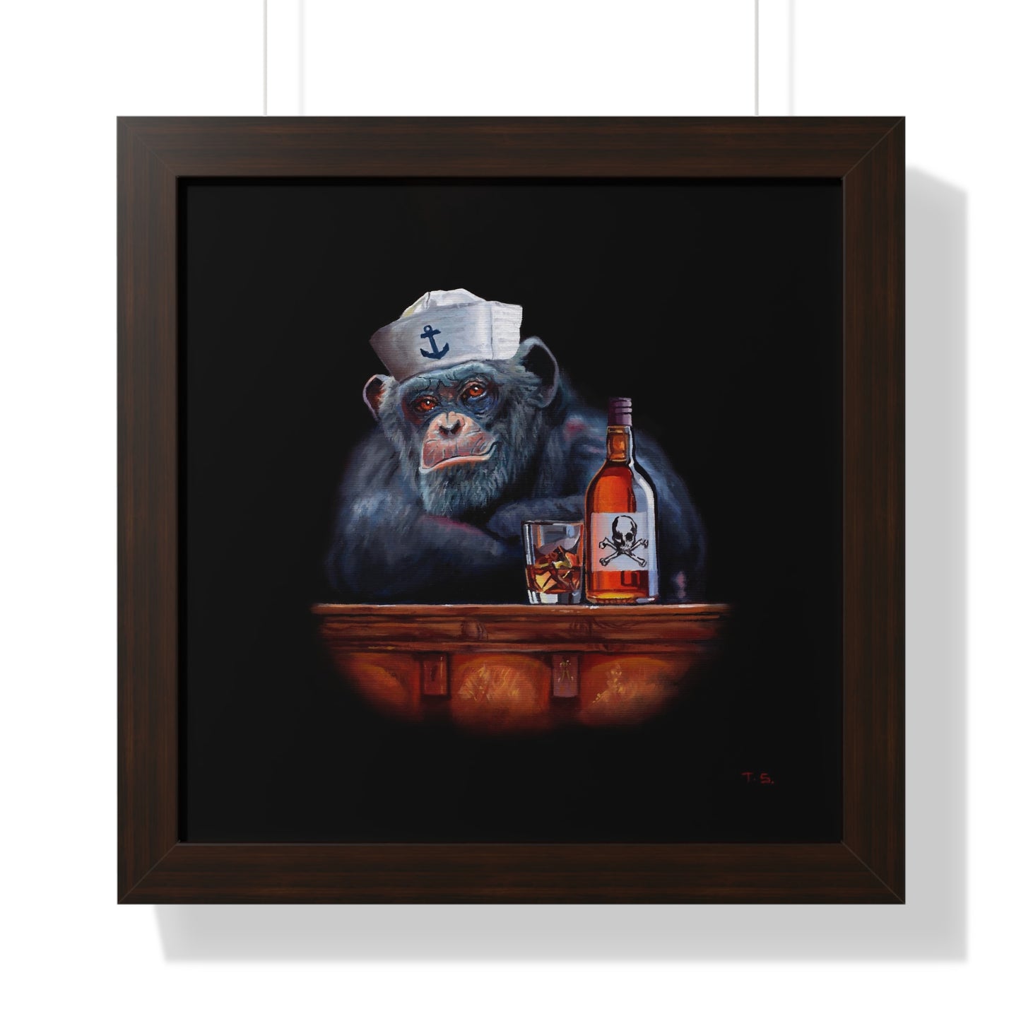 Tony South: "Ahoy" Framed Poster