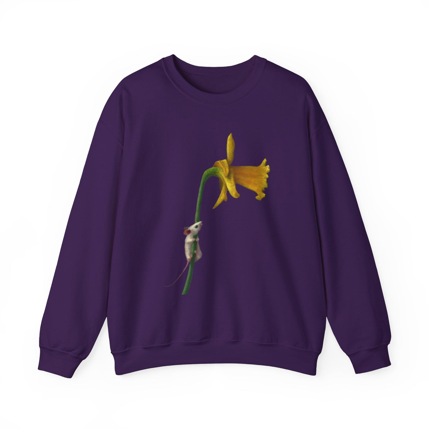 Stuart Dunkel: "Curious Yellow" Crewneck Sweatshirt