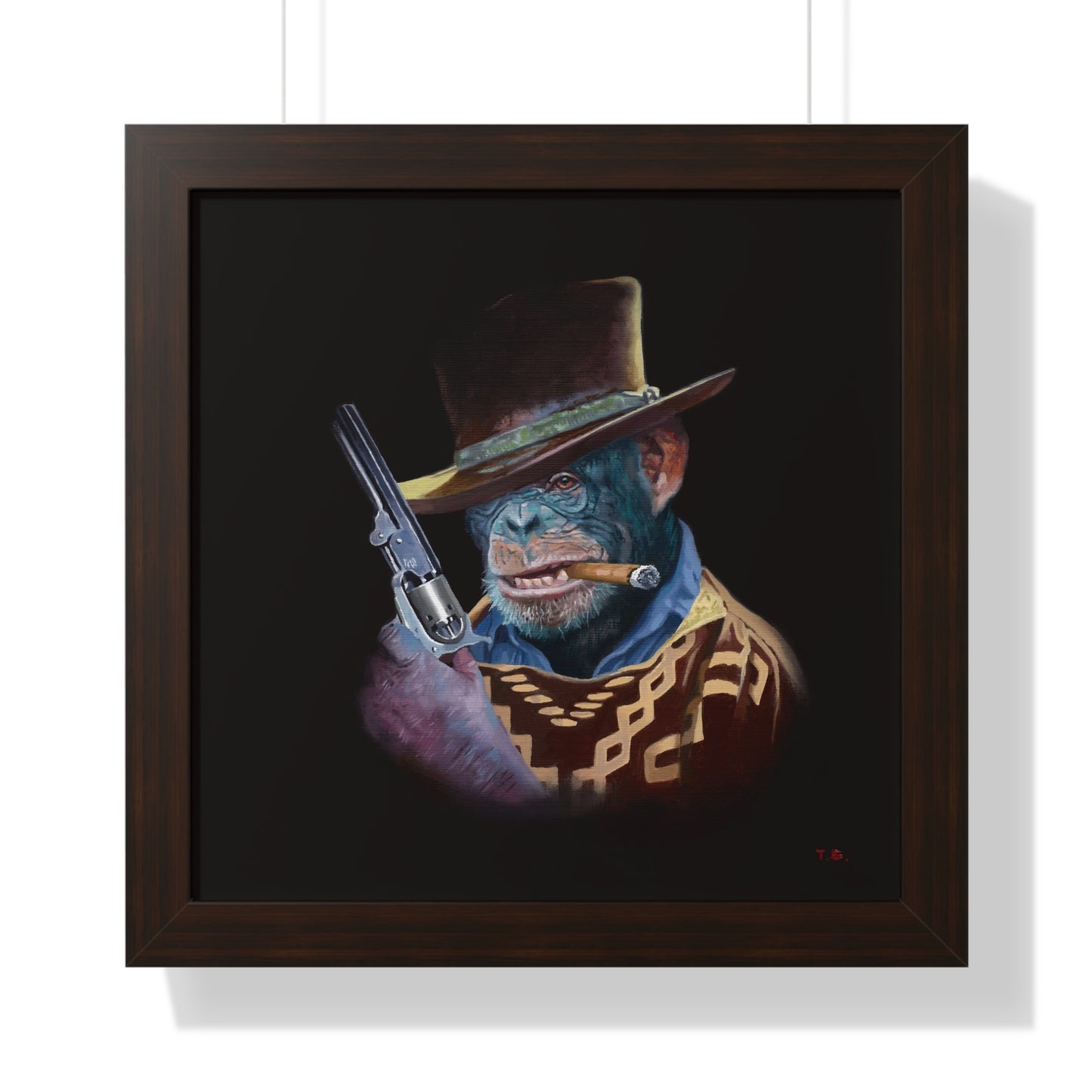 Tony South: "Drifter" Framed Poster