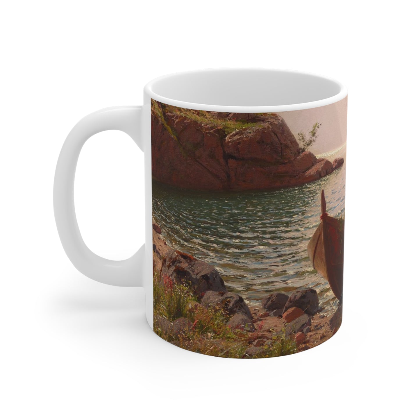 Hans Dahl: "Im Stiller Bucht" Ceramic Mug (11oz\15oz\20oz)
