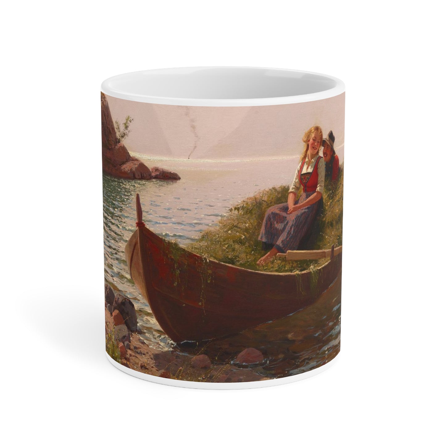 Hans Dahl: "Im Stiller Bucht" Ceramic Mug (11oz\15oz\20oz)