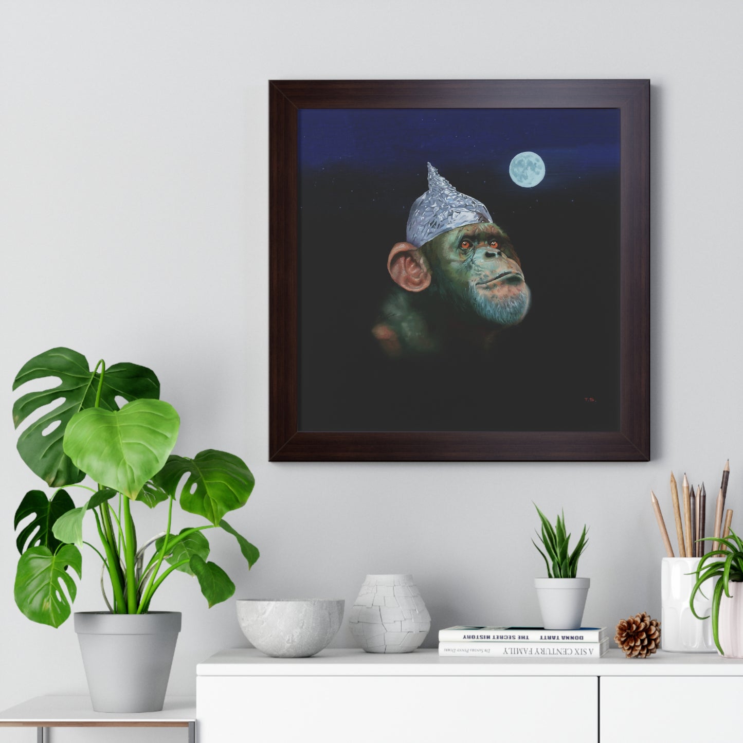 Tony South: "Signals" Framed Poster