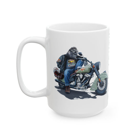 Tony South | Bomber and the Beast Ceramic Mug (15oz)