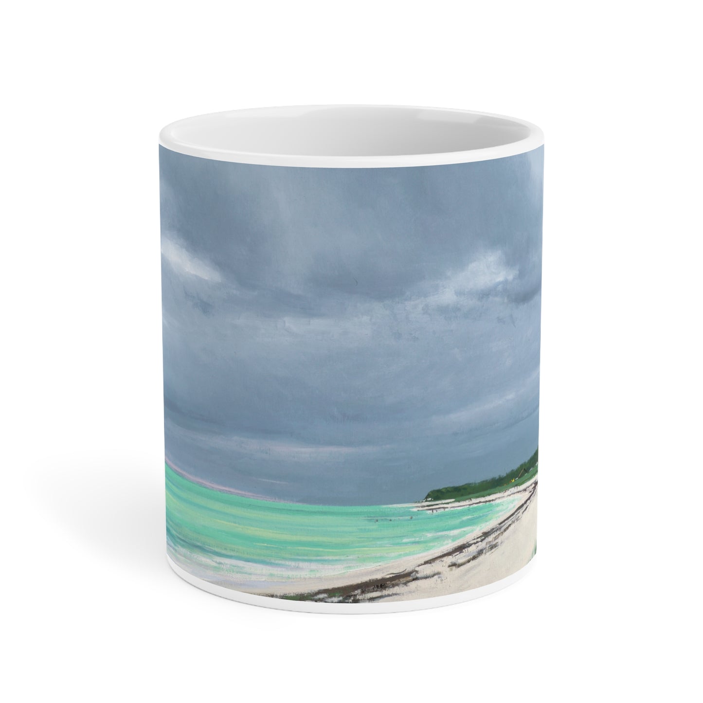 Ben Bauer: "Sandspur Beach, Florida" Ceramic Mug (11oz, 15oz, 20oz)