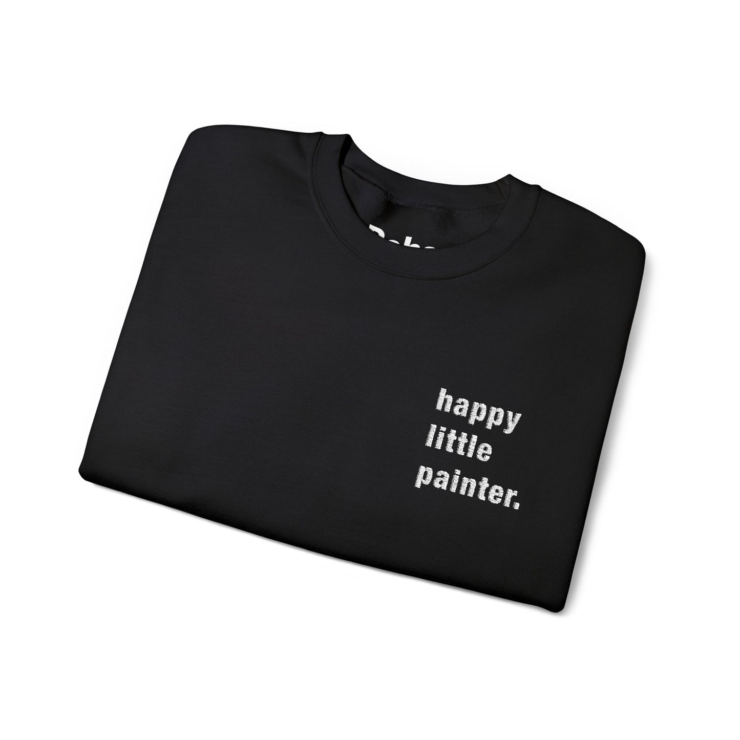 Happy Little Painter Crewneck Sweatshirt - Unisex Heavy Blend