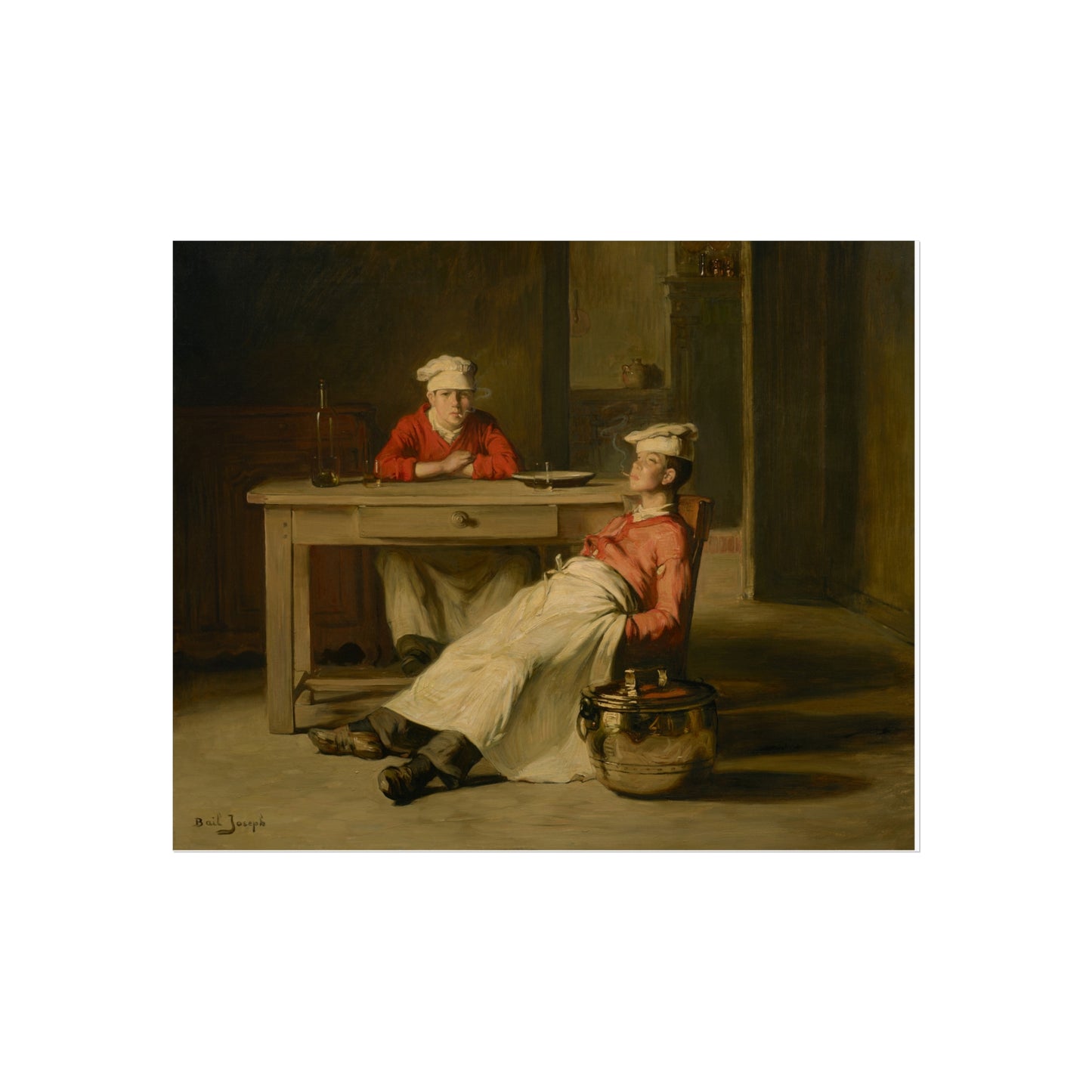 Joseph Bail: "Le repos" - Fine Art Posters