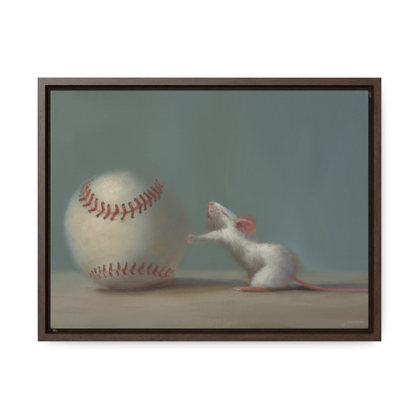 Stuart Dunkel: "Fair Play" - Framed Canvas Reproduction