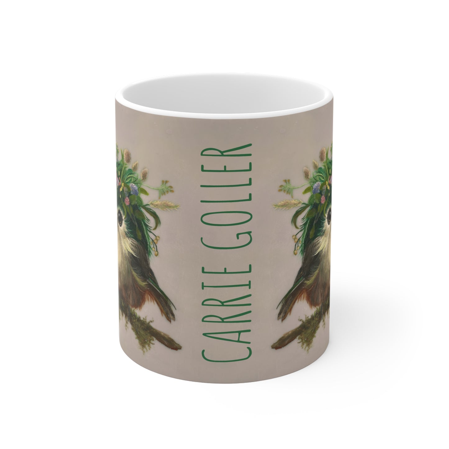 Carrie Goller: "Emerald" Ceramic Mug (11oz\15oz\20oz)