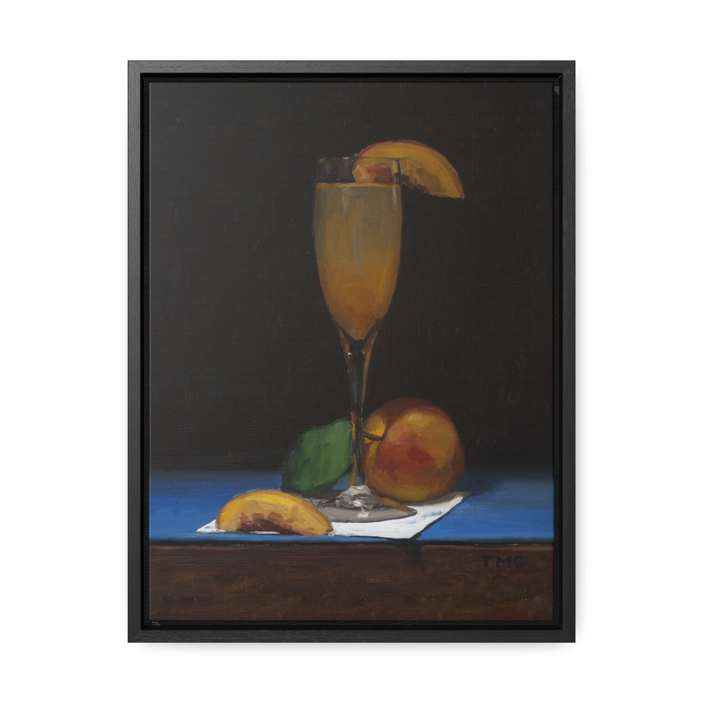 Todd M Casey: "Bellini" - Framed Canvas Reproduction