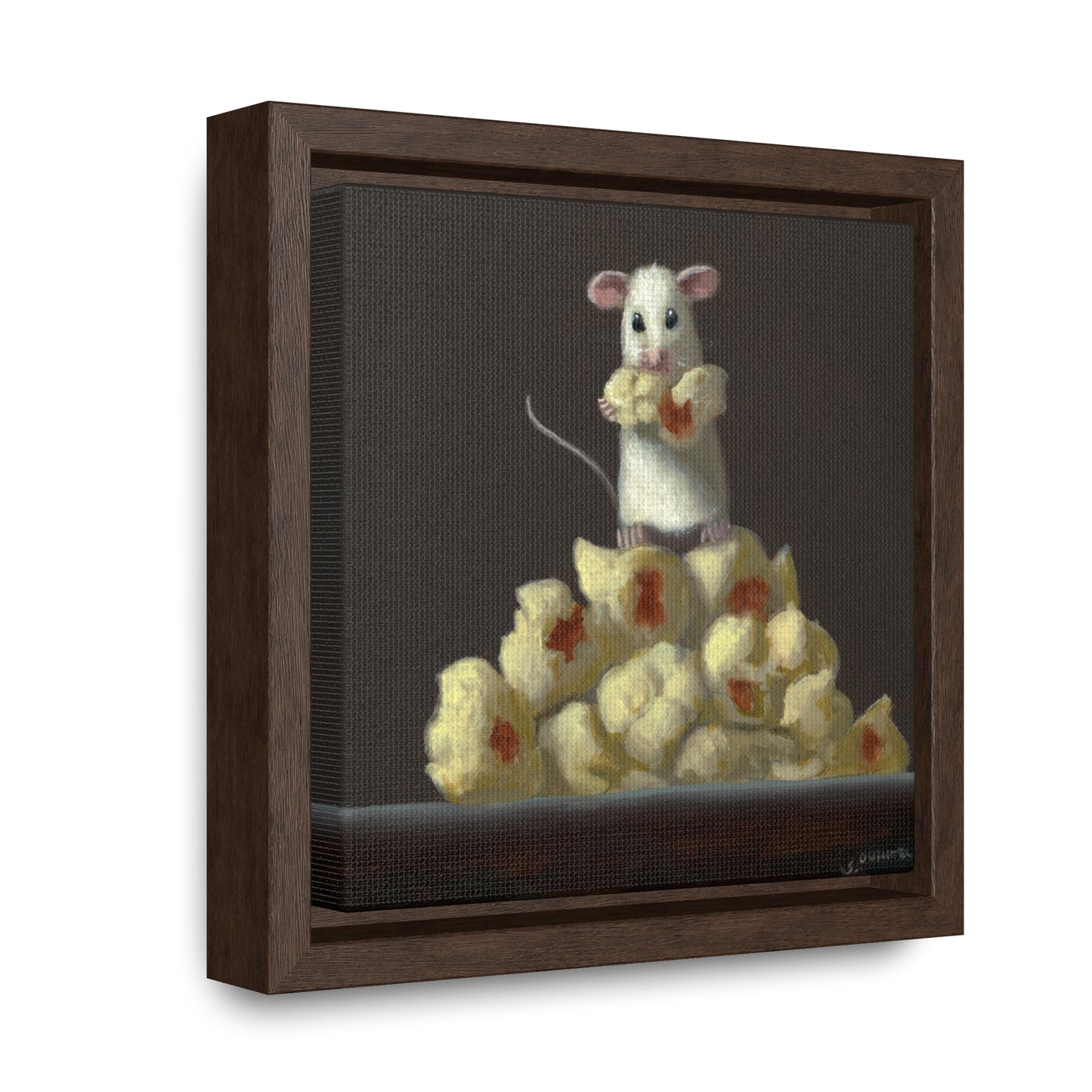 Stuart Dunkel: "More Butter" - Framed Canvas Reproduction