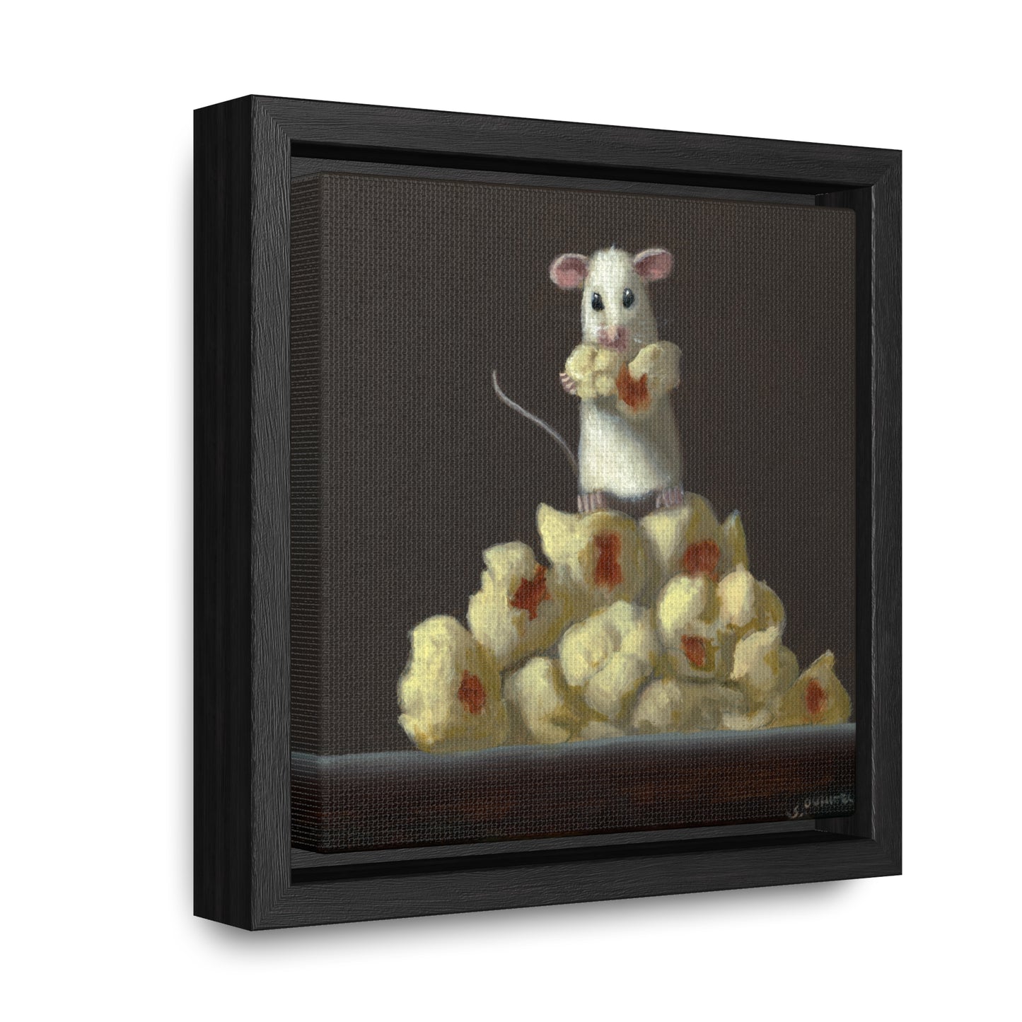 Stuart Dunkel: "More Butter" - Framed Canvas Reproduction