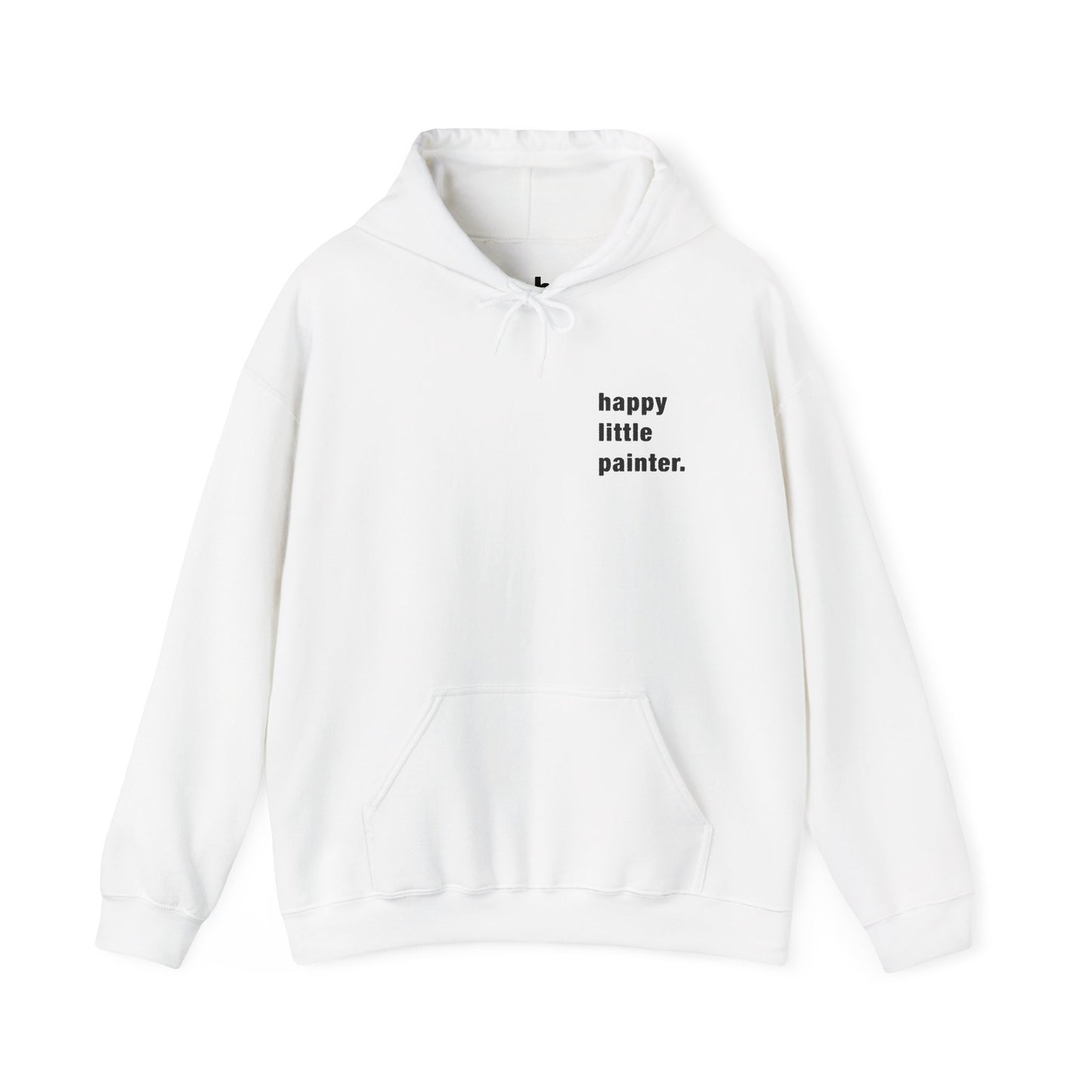 Happy Little Painter Unisex Hoodie - Cozy Sweatshirt for Artists & Creatives