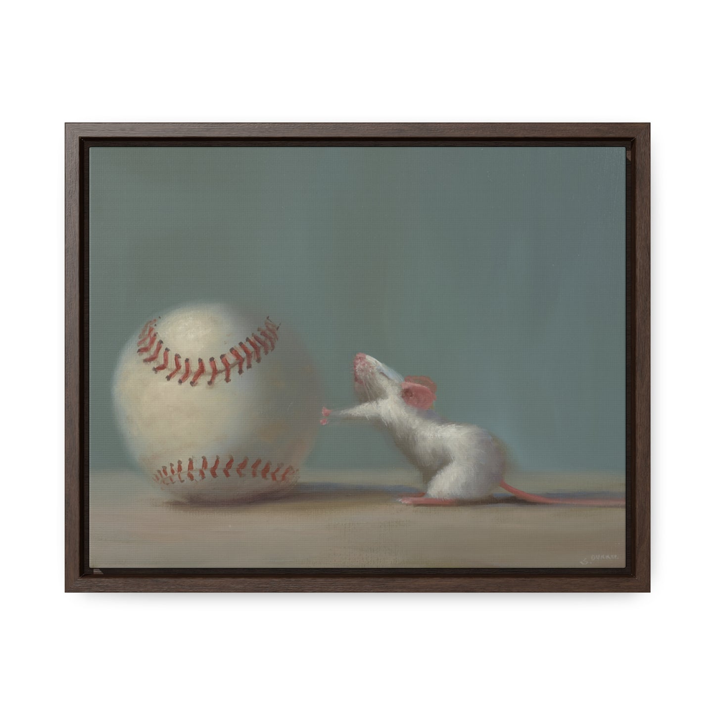 Stuart Dunkel: "Fair Play" - Framed Canvas Reproduction
