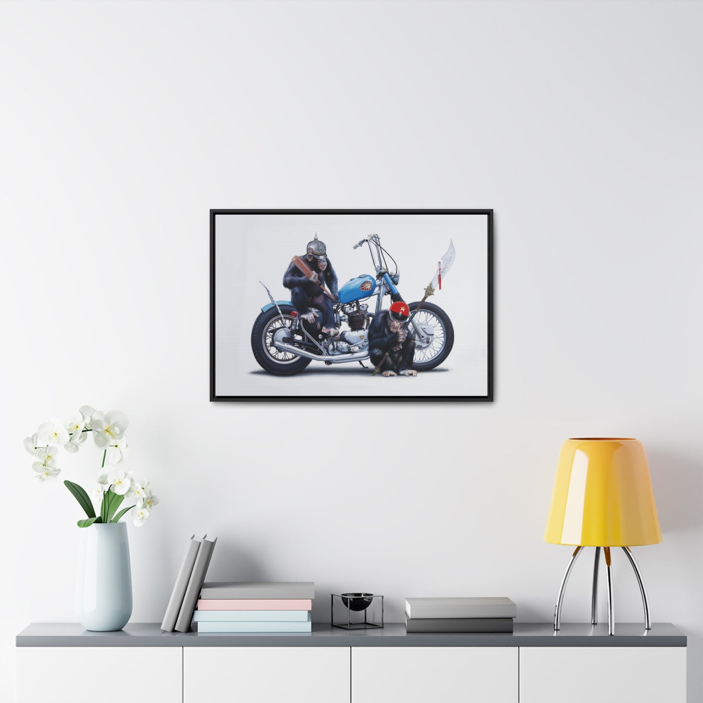 Tony South: "Defunct" - Framed Canvas Reproduction