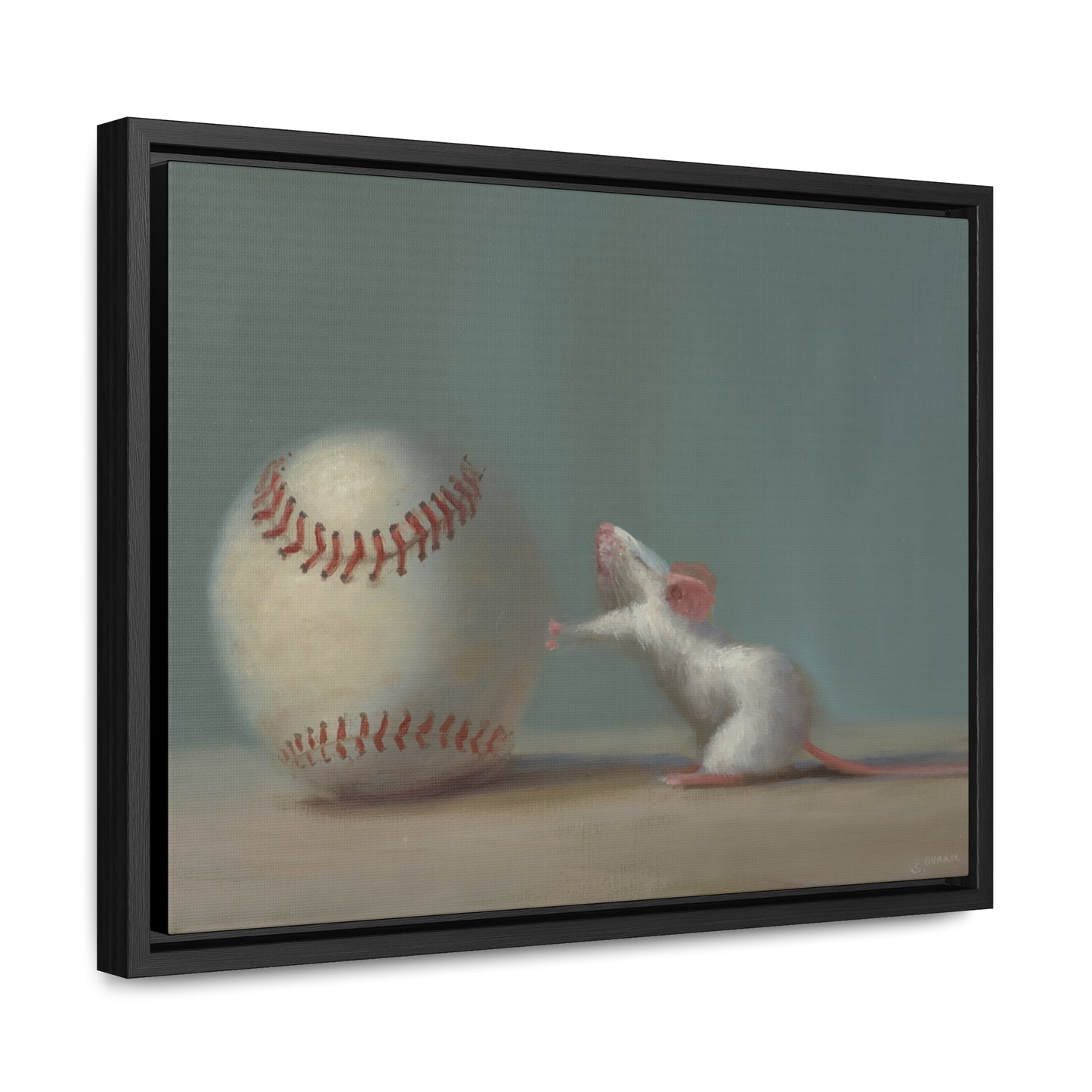 Stuart Dunkel: "Fair Play" - Framed Canvas Reproduction
