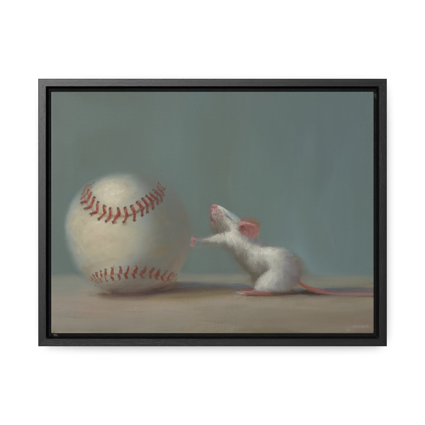 Stuart Dunkel: "Fair Play" - Framed Canvas Reproduction