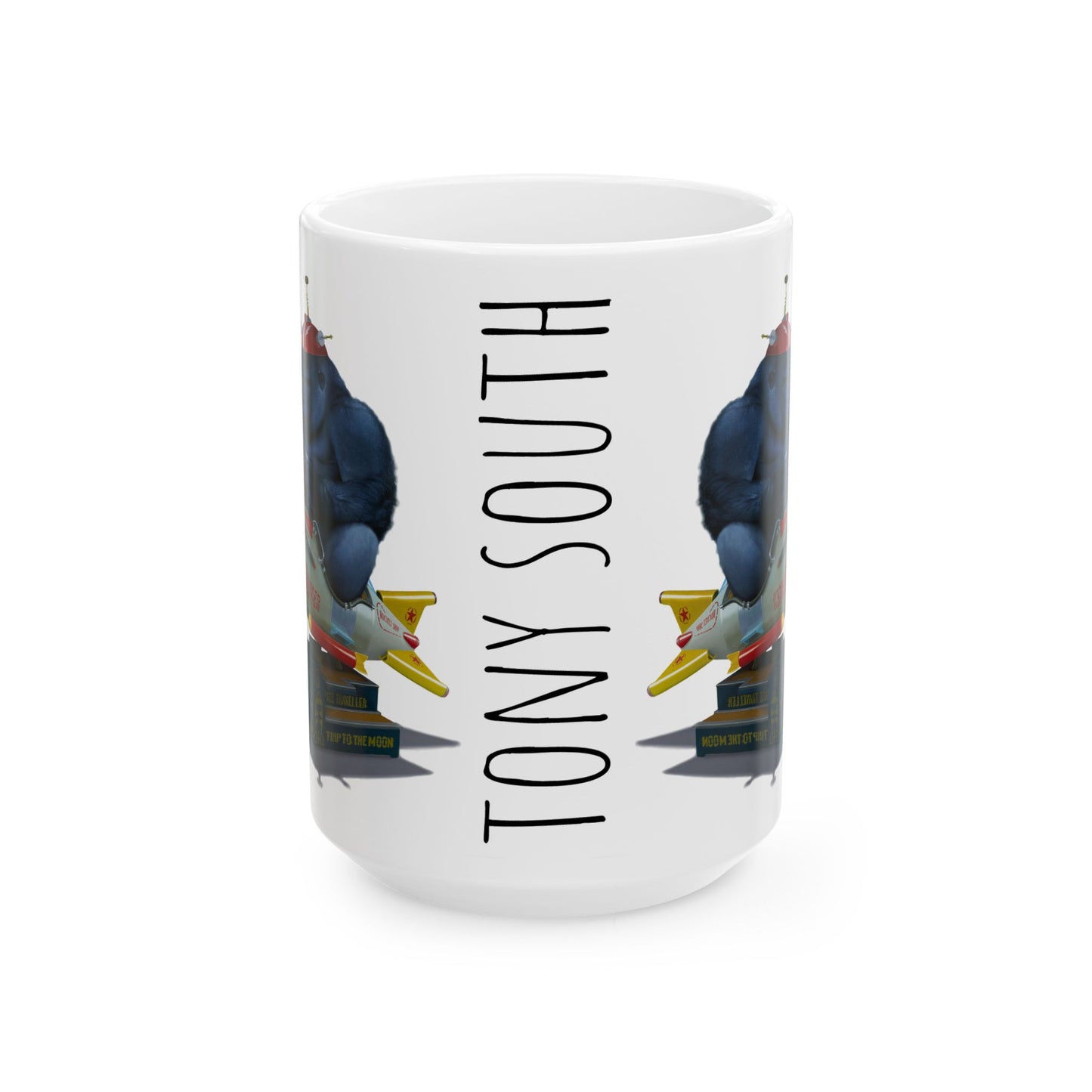 Tony South | Destination Moon Ceramic Mug (15oz)