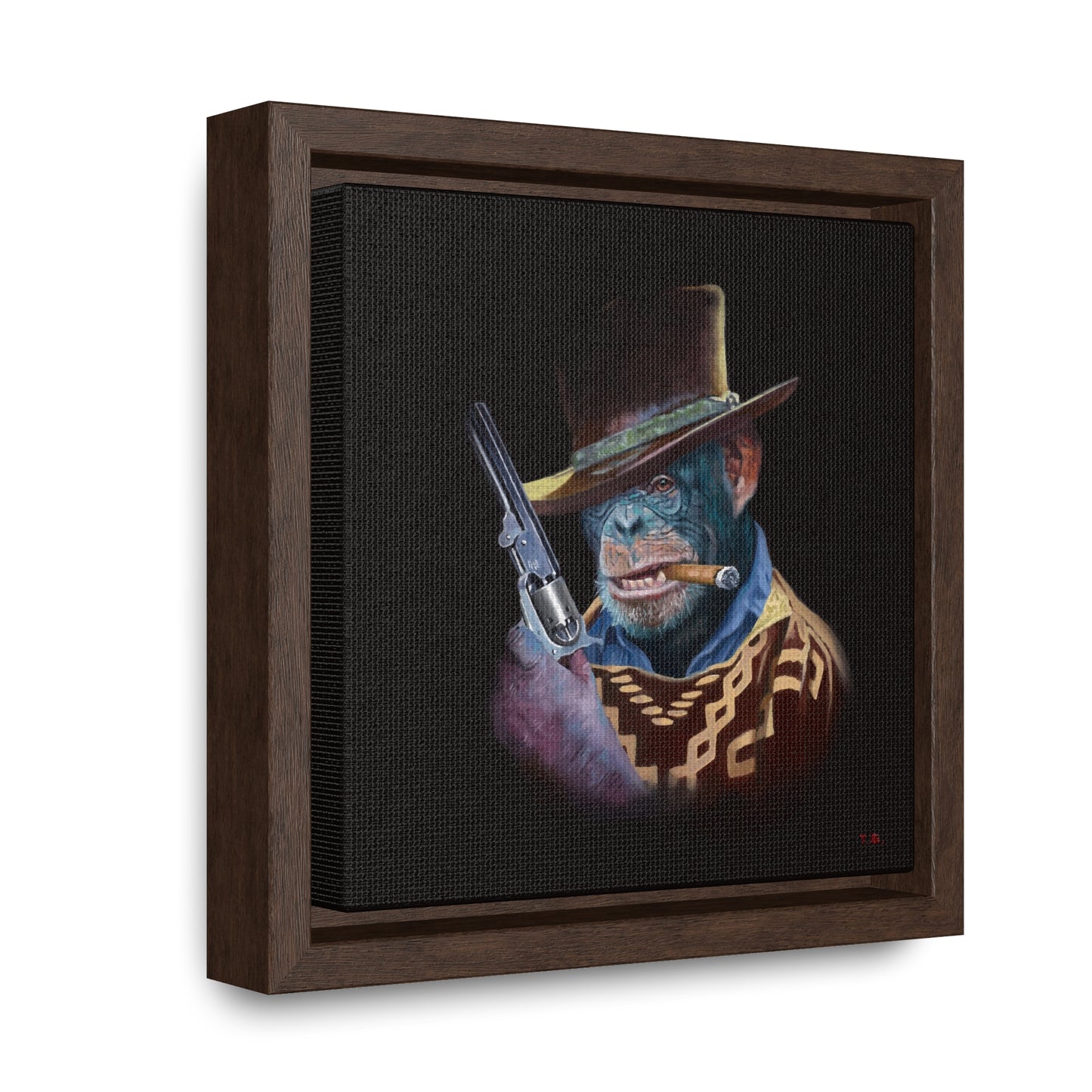 Tony South: "Drifter" - Framed Canvas Reproduction