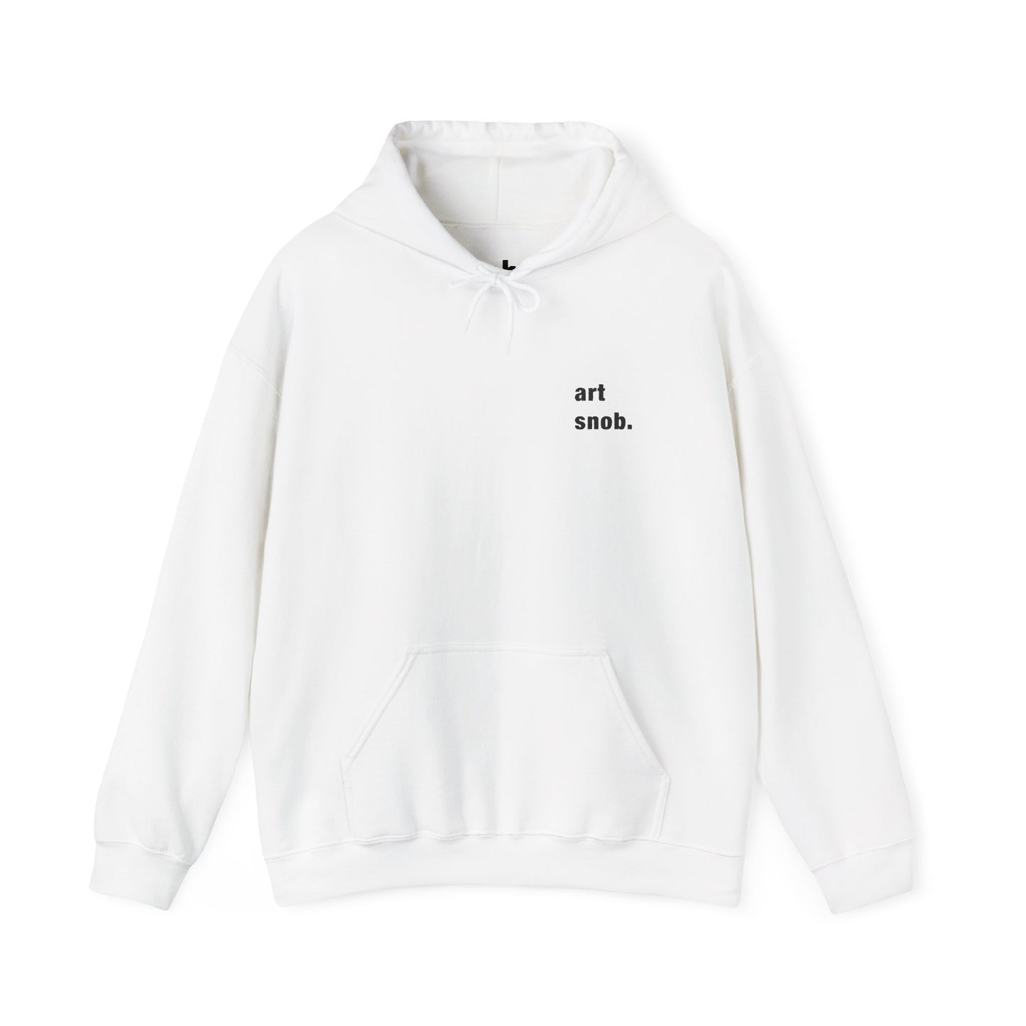 Art Snob Unisex Heavy Blend Hooded Sweatshirt - Perfect Gift for Artists & Creatives