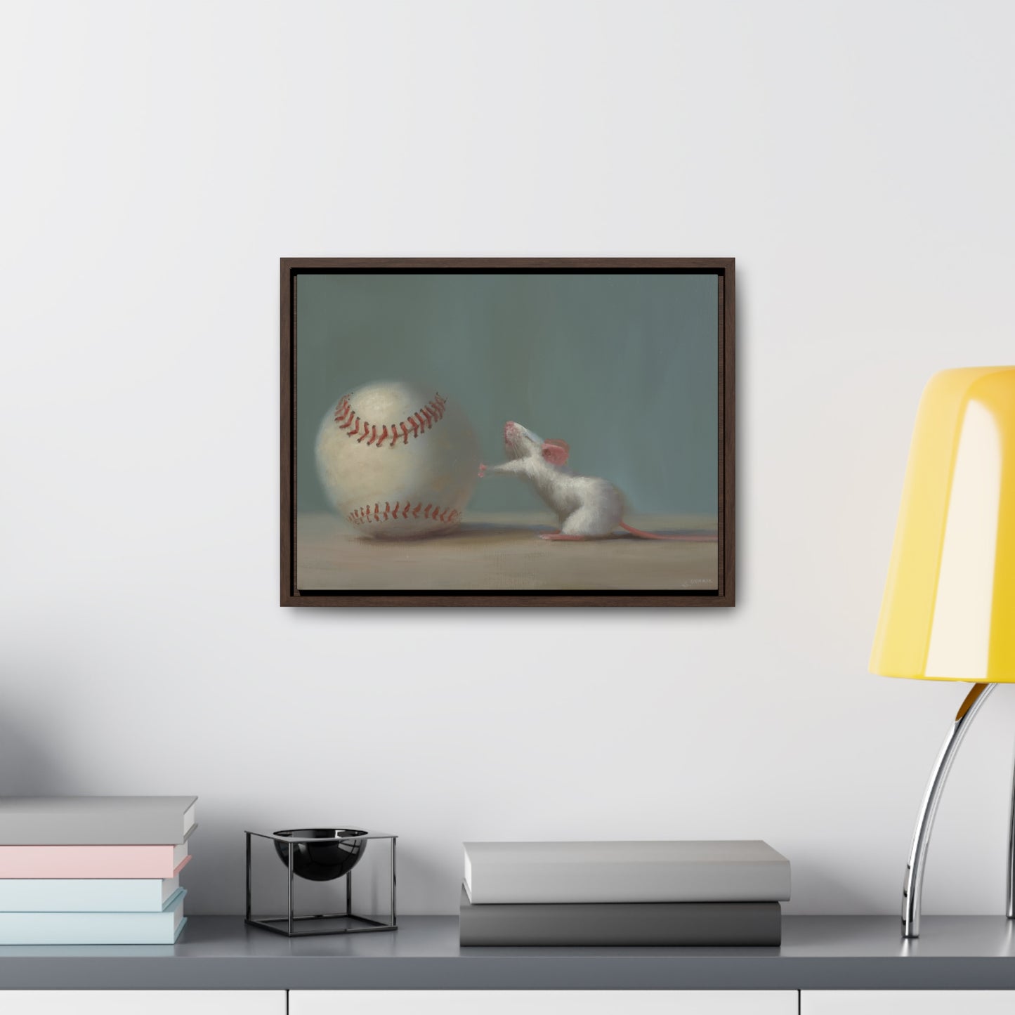 Stuart Dunkel: "Fair Play" - Framed Canvas Reproduction