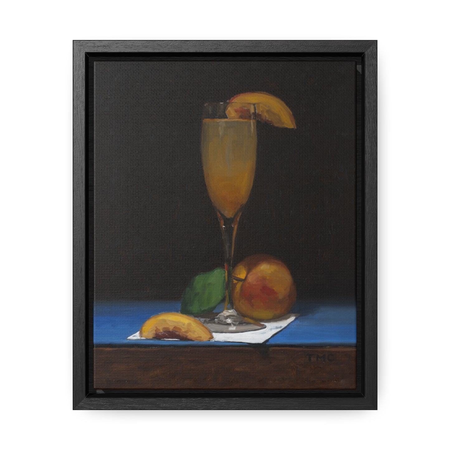 Todd M Casey: "Bellini" - Framed Canvas Reproduction