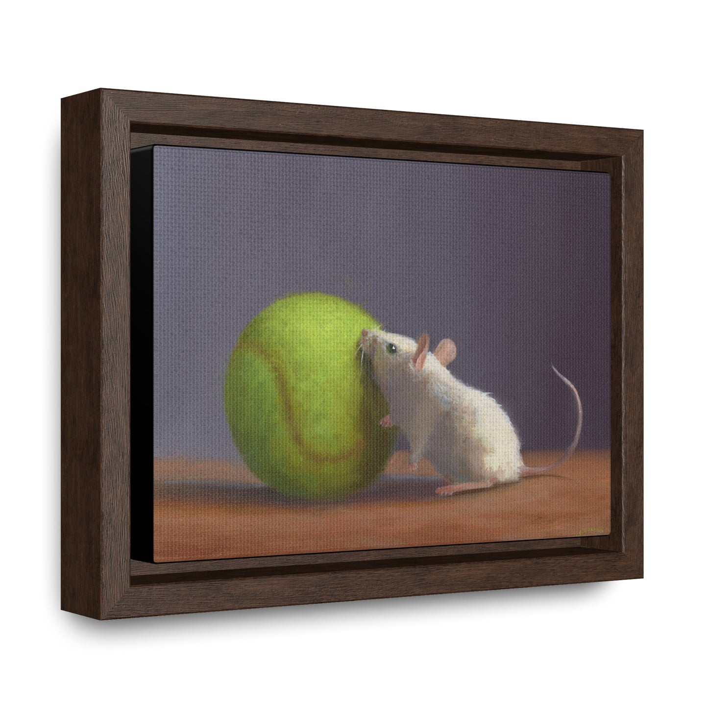Stuart Dunkel: "Two Love" - Framed Canvas Reproduction