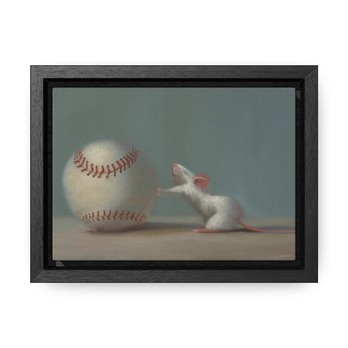 Stuart Dunkel: "Fair Play" - Framed Canvas Reproduction