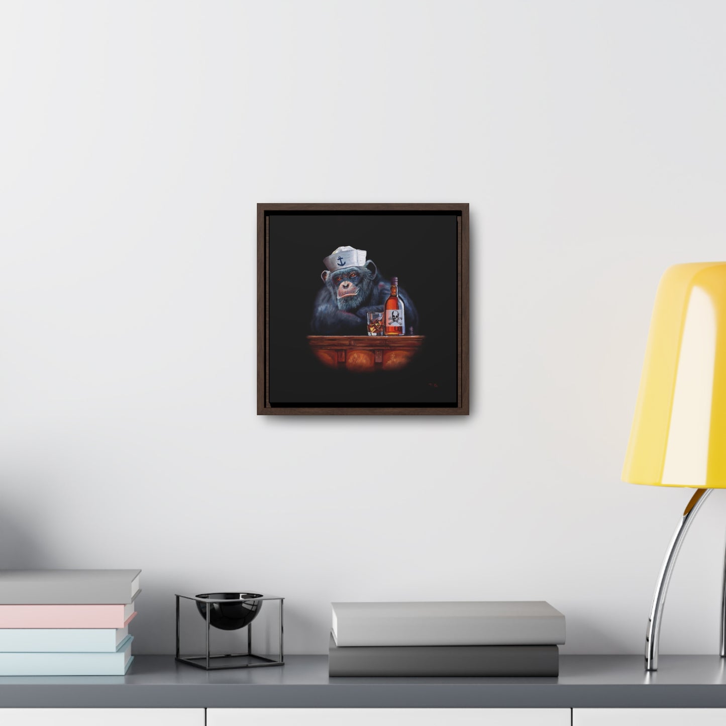 Tony South: "Ahoy" - Framed Canvas Reproduction