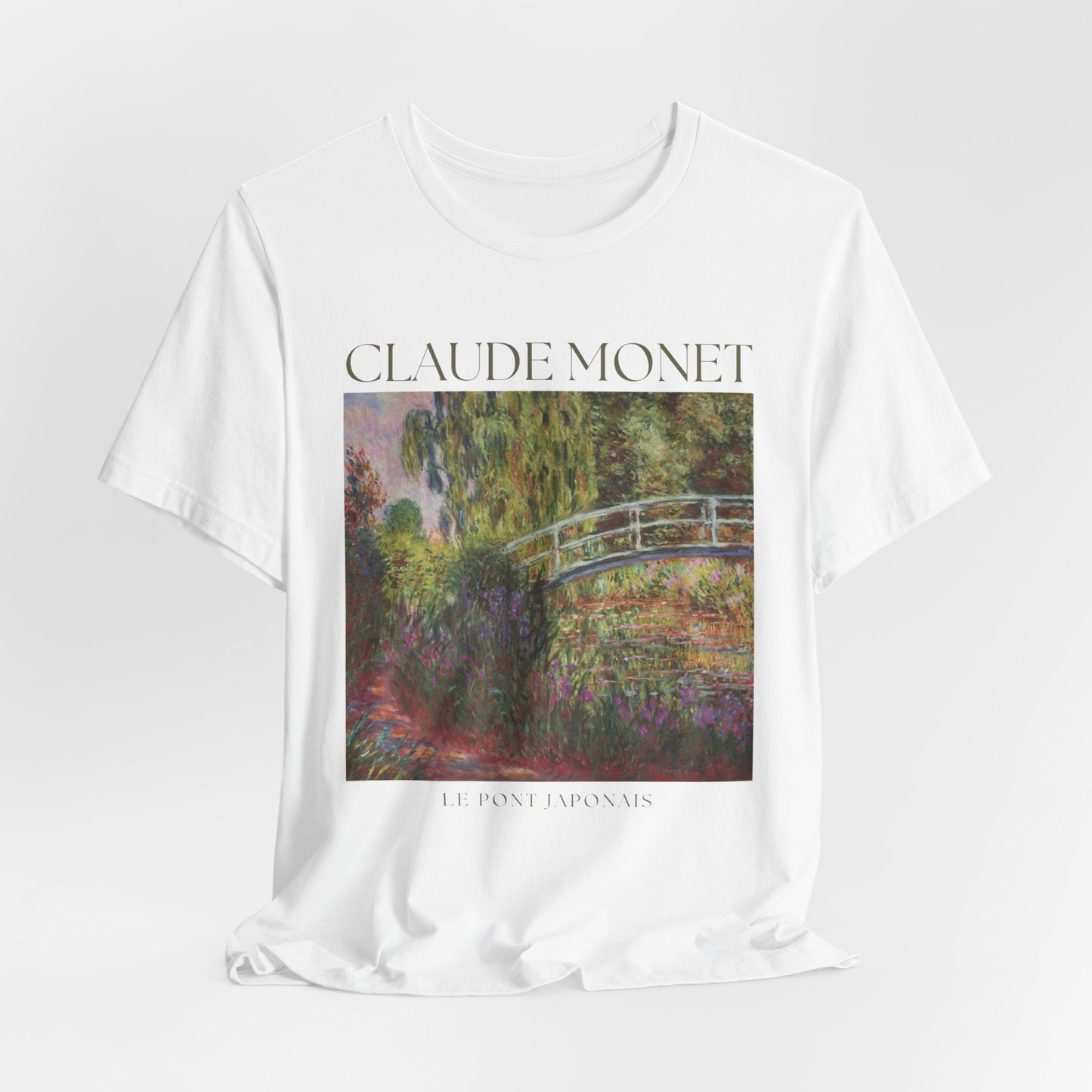 Claude Monet: "Le Pont Japonais" Graphic T