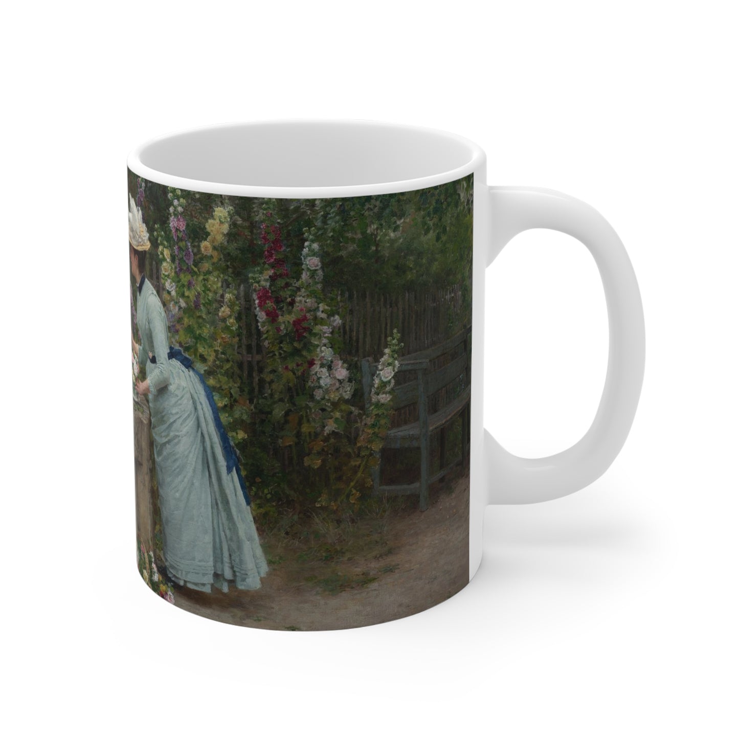 Marie Francois Firmin-Girard: "Un Puits Mitoyen" Ceramic Mug (11oz\15oz\20oz)