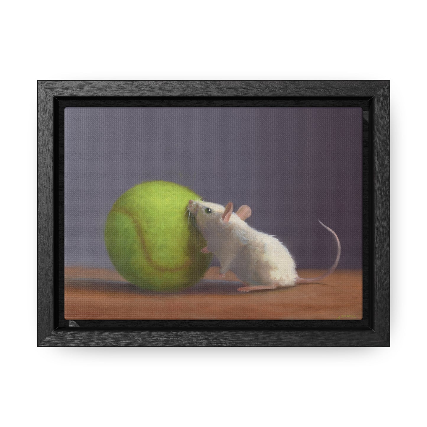 Stuart Dunkel: "Two Love" - Framed Canvas Reproduction
