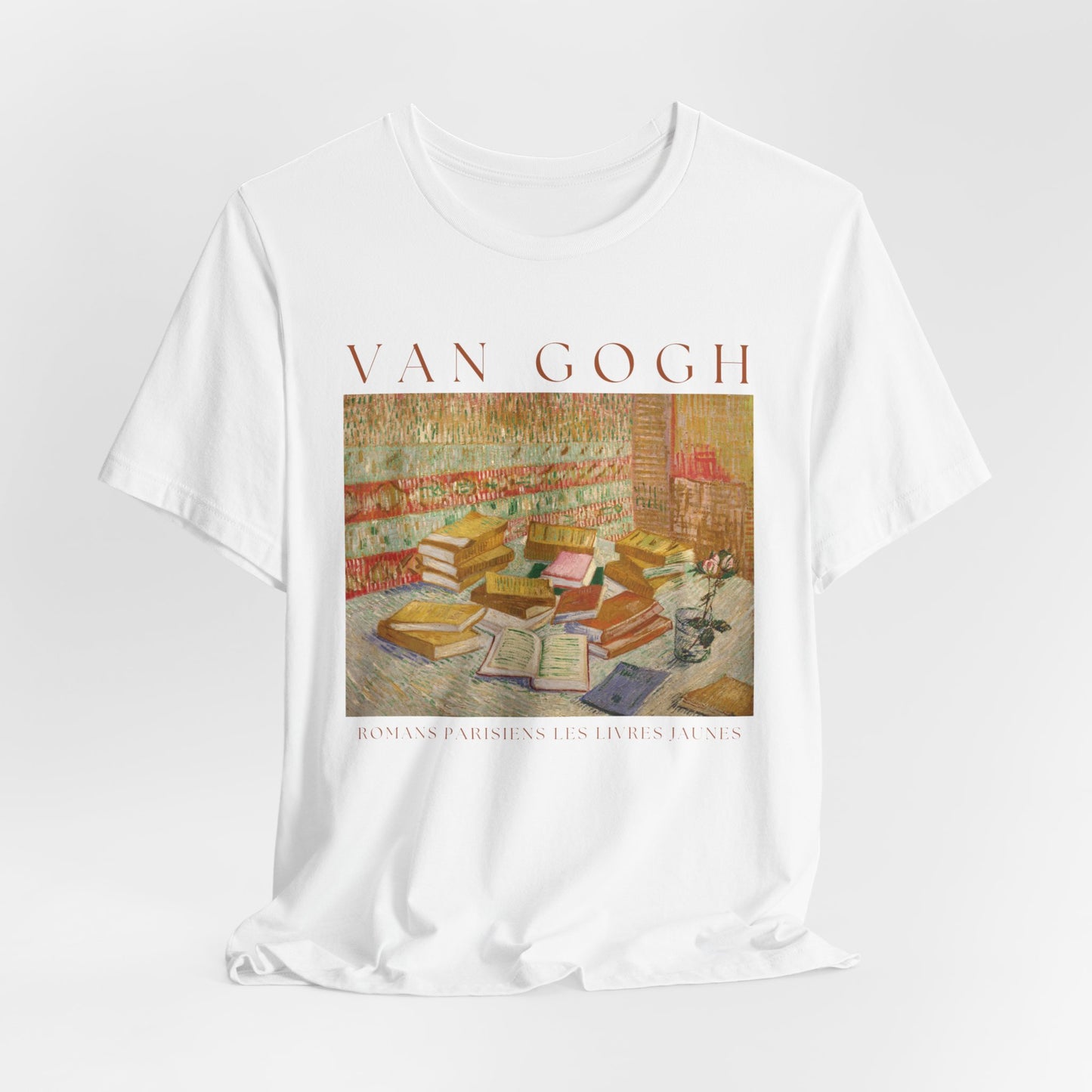 Vincent Van Gogh: "Romans Parisiens Les Livres Jaunes" Graphic T