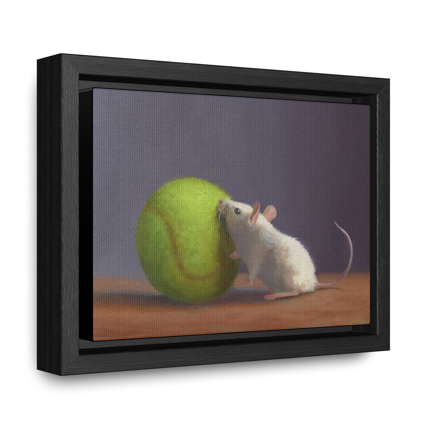 Stuart Dunkel: "Two Love" - Framed Canvas Reproduction