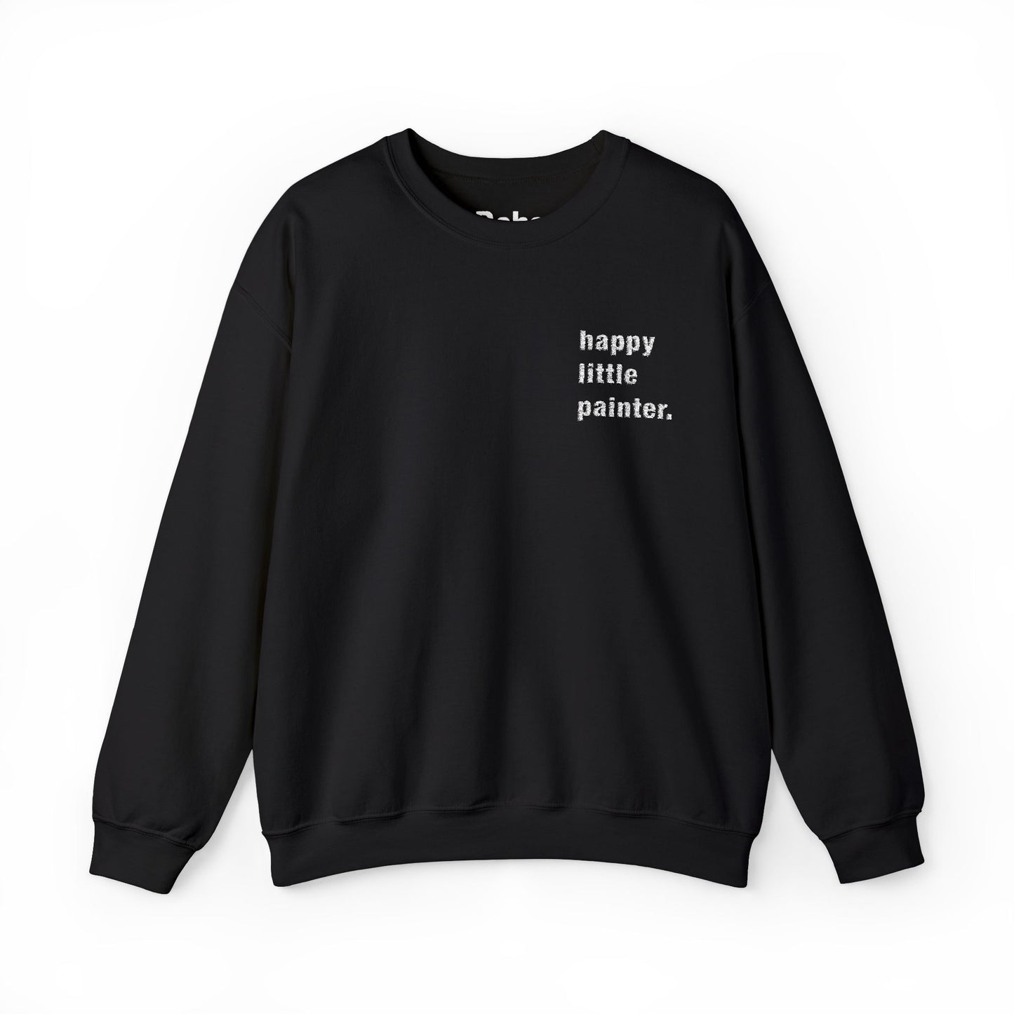 Happy Little Painter Crewneck Sweatshirt - Unisex Heavy Blend
