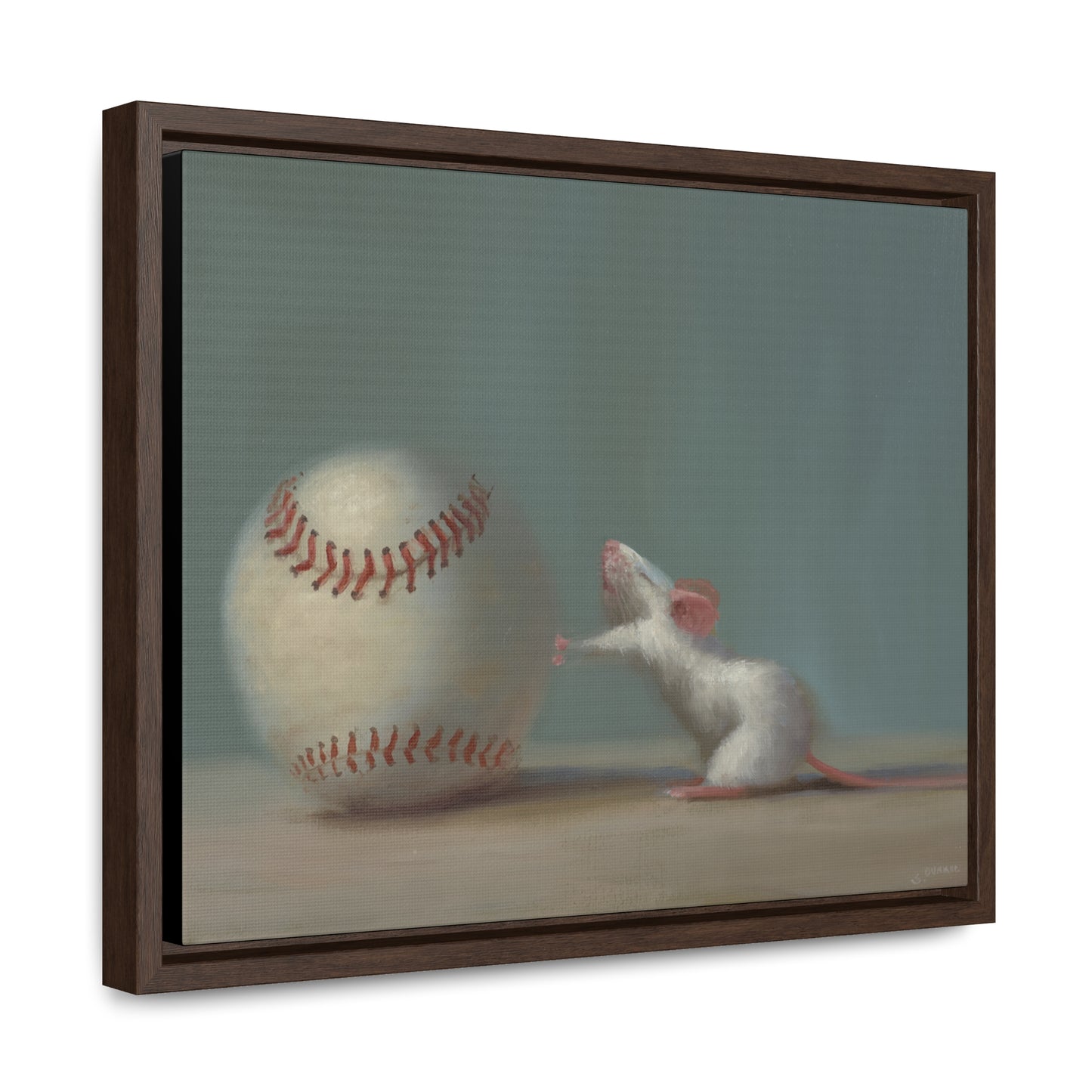 Stuart Dunkel: "Fair Play" - Framed Canvas Reproduction