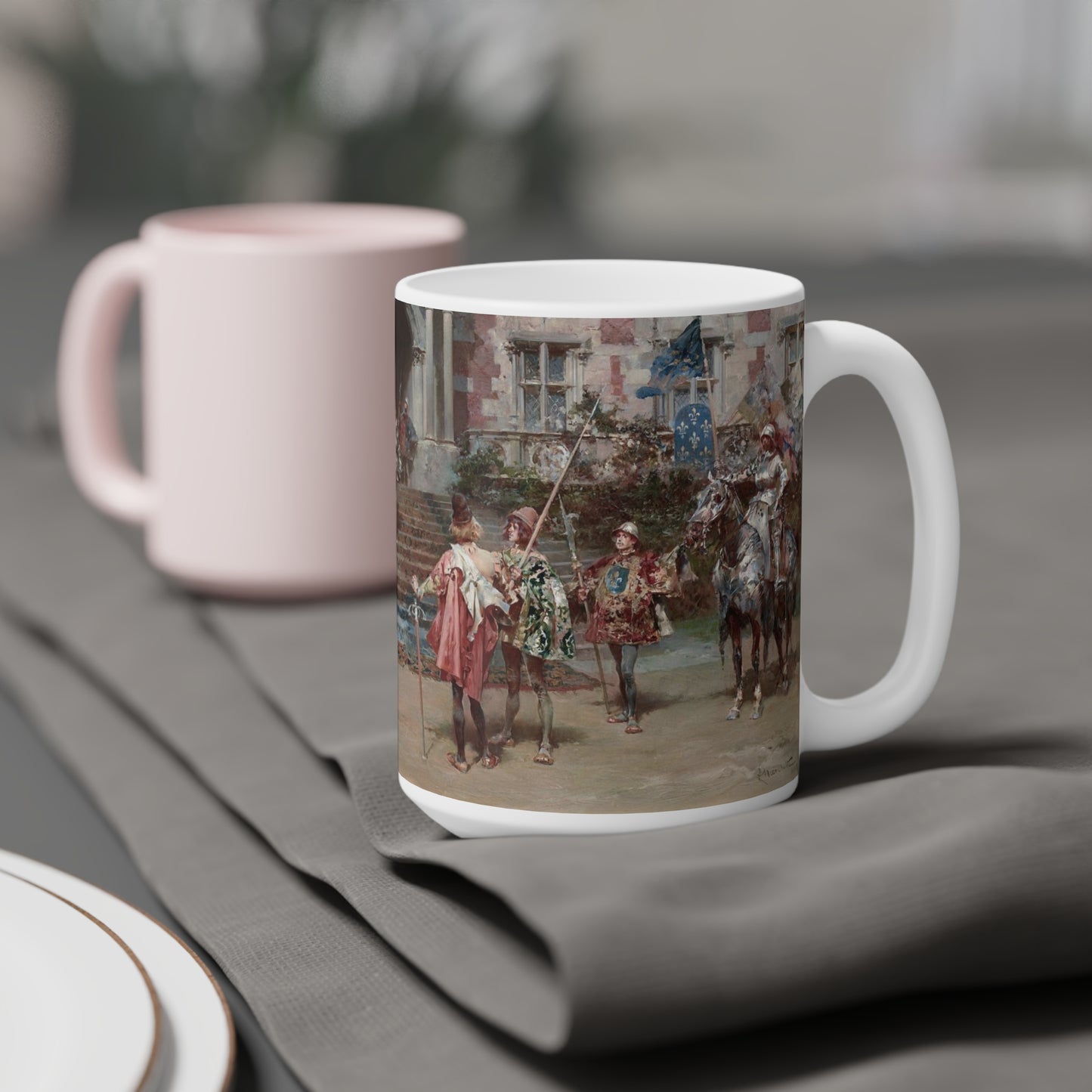 Ludovico Marchetti: "The Knight of Lily" Ceramic Mug (11oz\15oz\20oz)