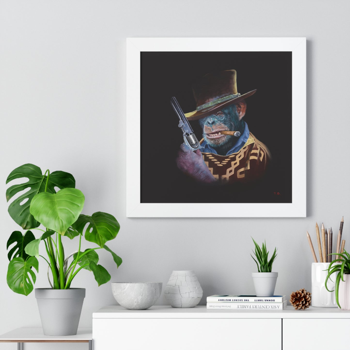 Tony South: "Drifter" Framed Poster
